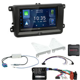 JVC KW-M785DBW - 6.8” Wireless CarPlay Android Stereo Upgrade for VW Amarok (2H) 2016-2020